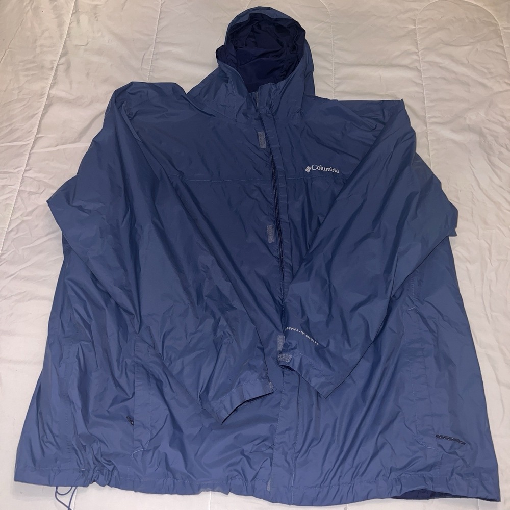 Columbia Men's Watertight II Omni-Tech Waterproof Hood Rain Hood Rain Jacket 4XT